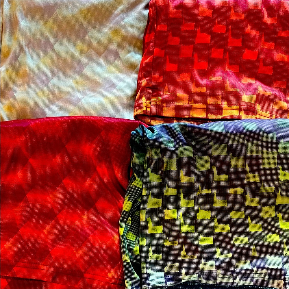 Lot of 4 pair of All In Motion Boys Athletic Shorts, Size L (12/14)